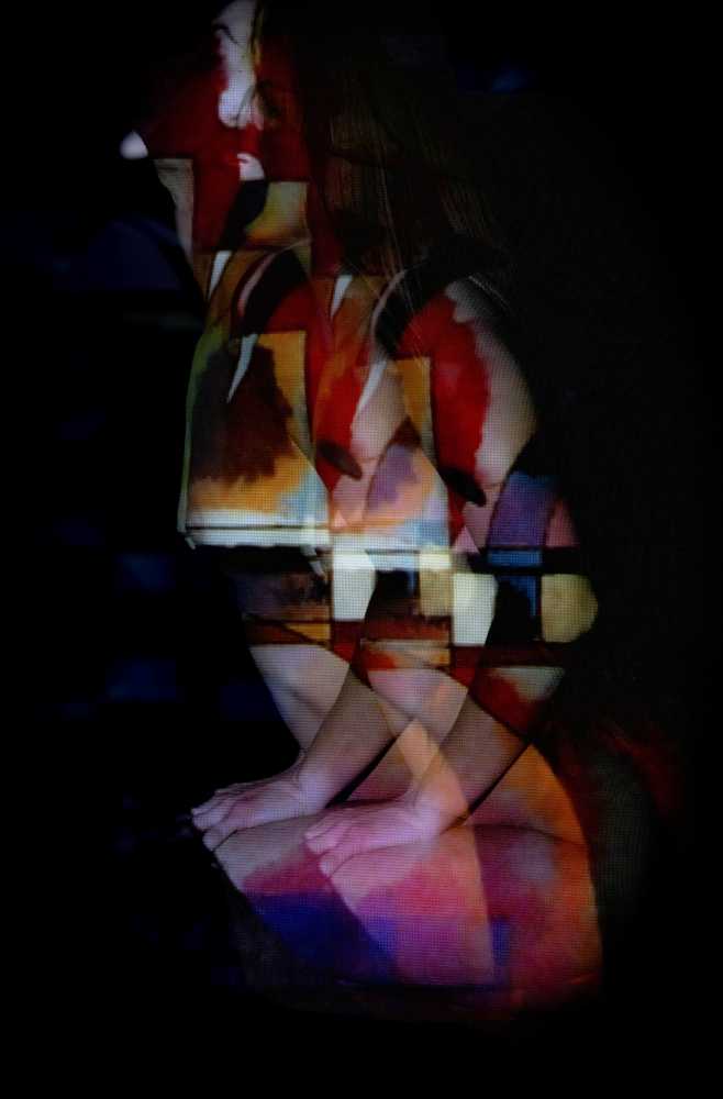 Mujer en colores